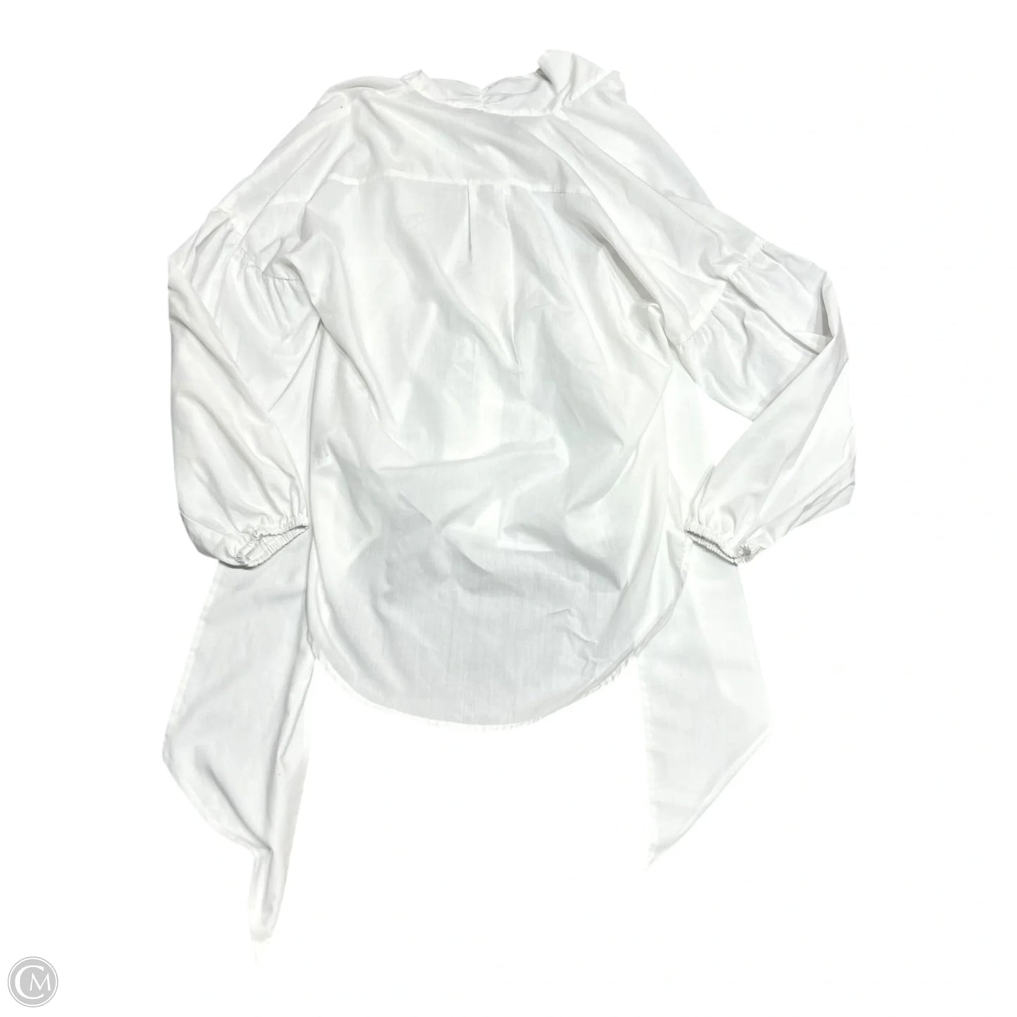 Top Long Sleeve By Mare Mare In White, Size: Xs