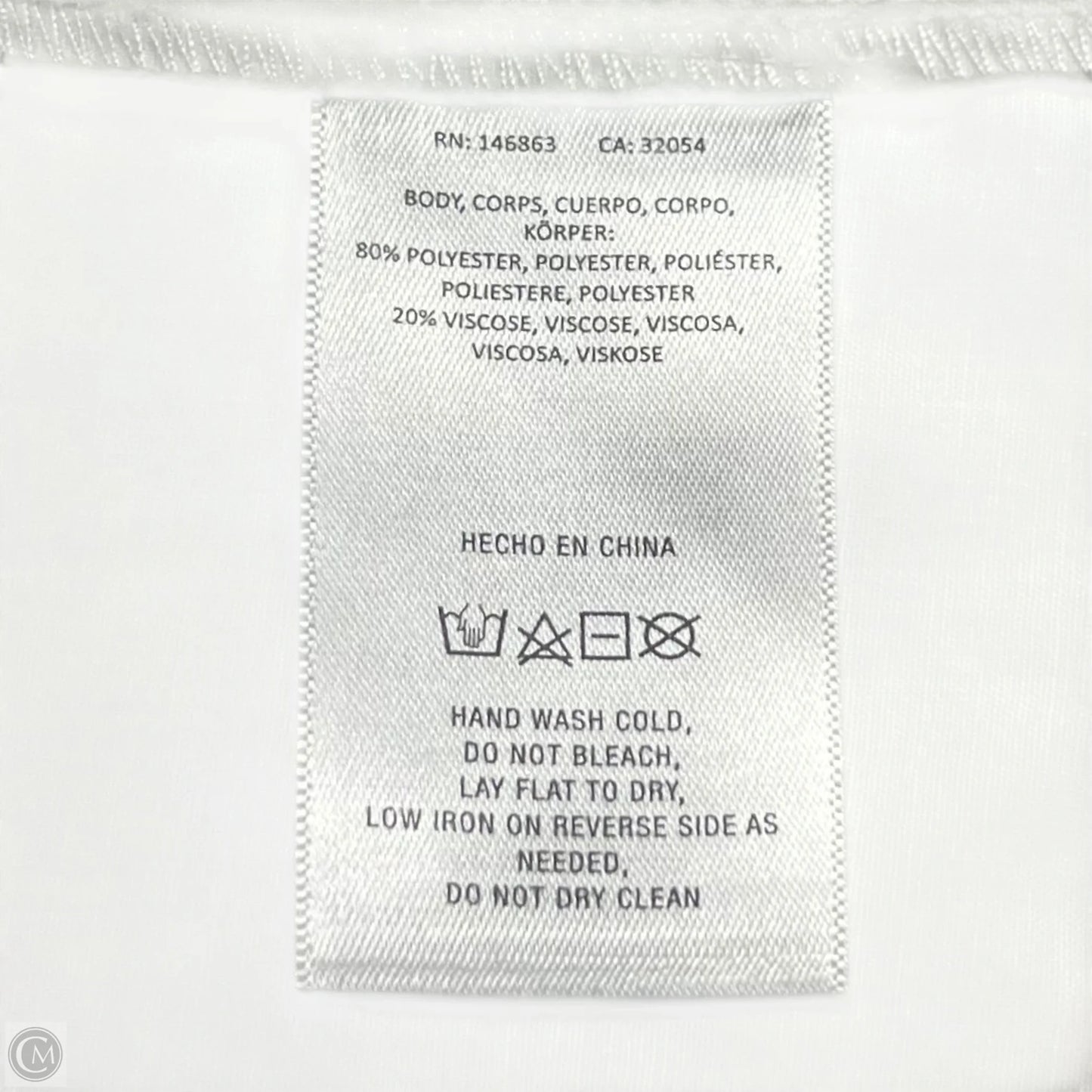 Top Long Sleeve By Mare Mare In White, Size: Xs