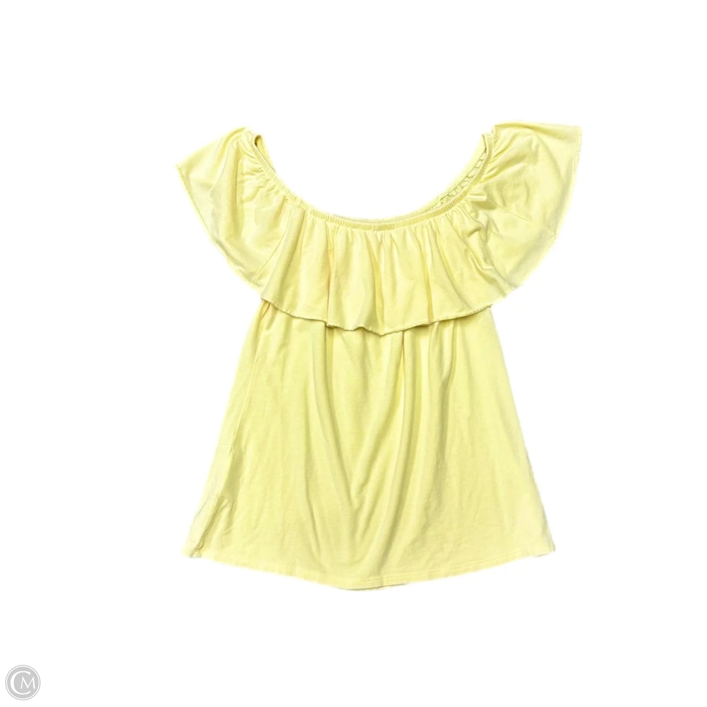 Top Sleeveless Designer By Lilly Pulitzer In Yellow, Size: S