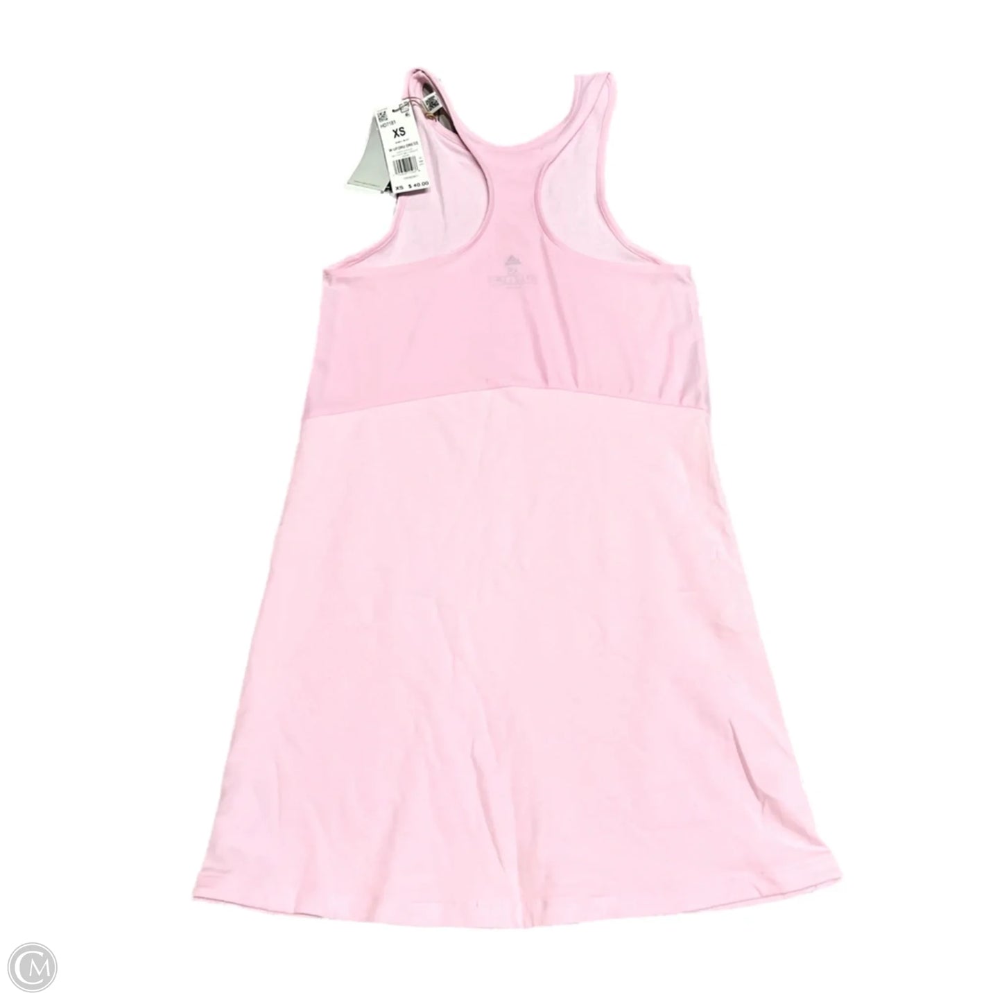 Athletic Dress By Adidas In Pink, Size: Xs