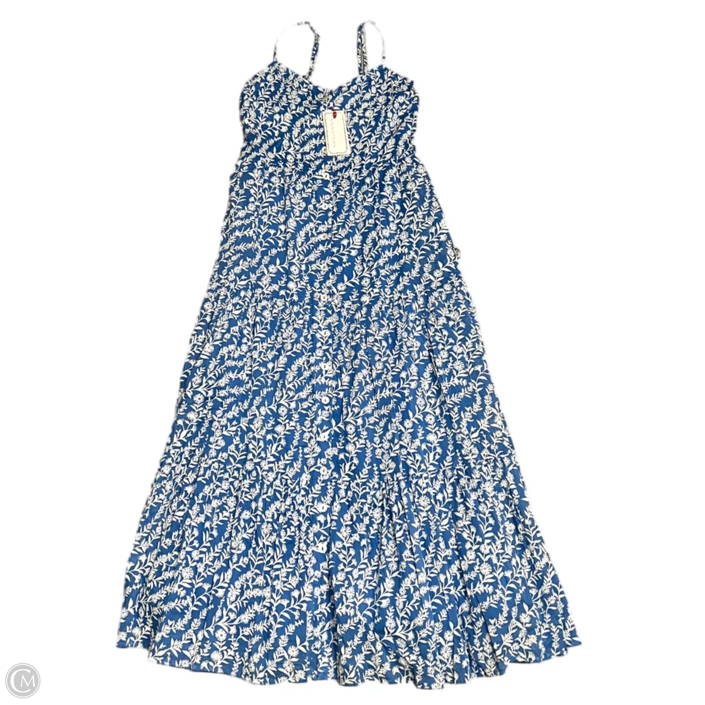 Dress Casual Maxi By Banjanan In Blue, Size: Xs