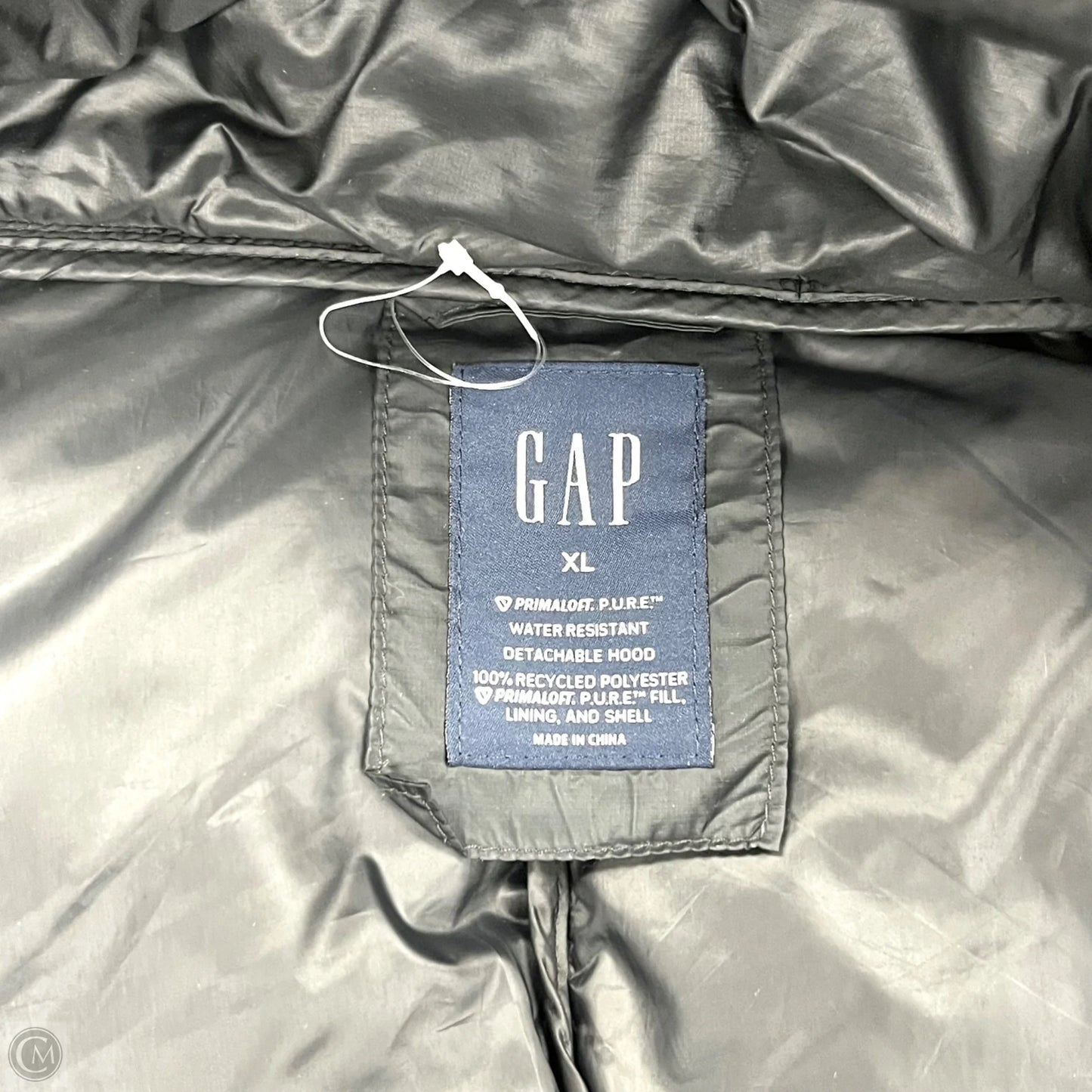 Coat Puffer & Quilted By Gap In Black, Size: Xl