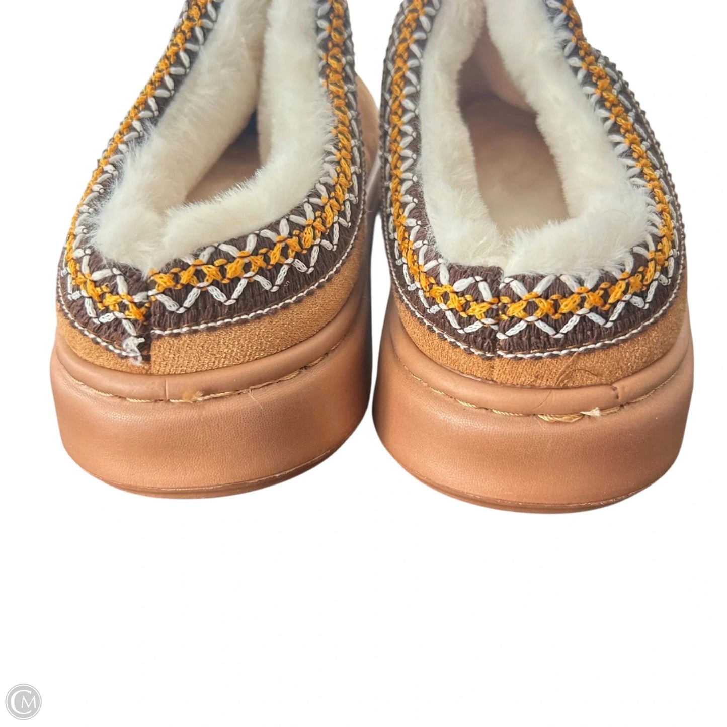 Slippers By Home In Tan, Size: 9