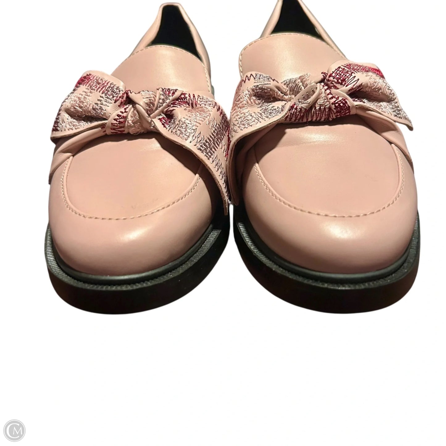 Shoes Heels Platform By Charles and Keith In Pink & Red, Size: 5