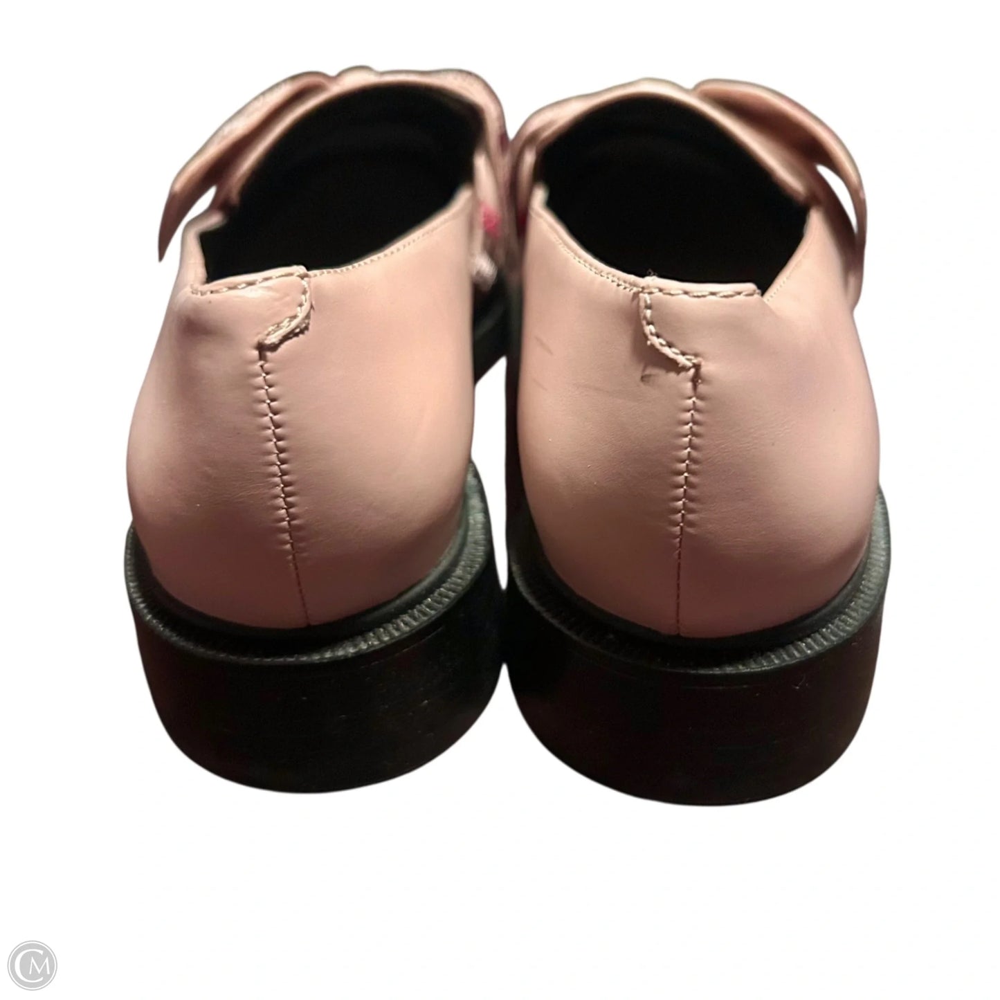 Shoes Heels Platform By Charles and Keith In Pink & Red, Size: 5