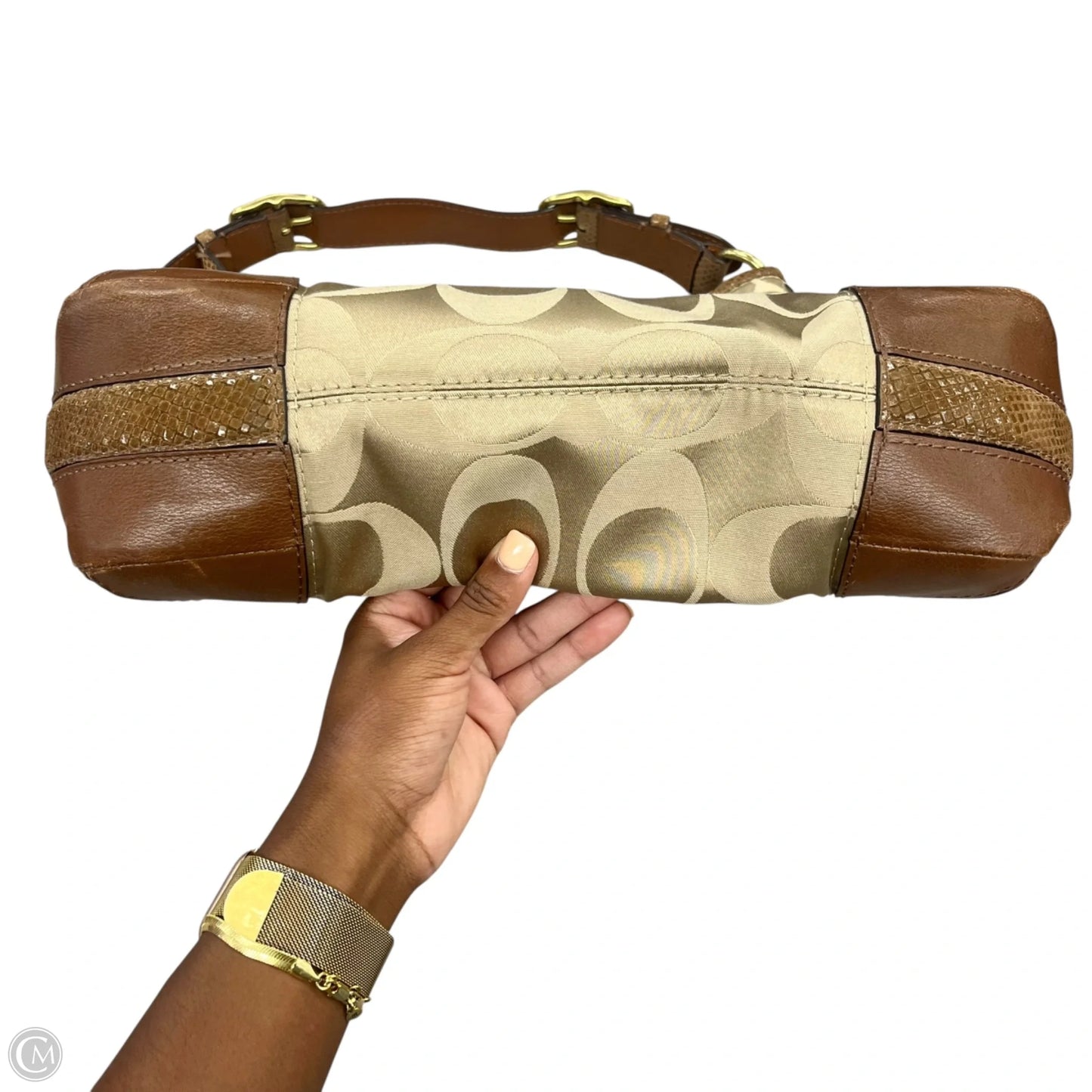 Handbag Designer By Coach, Size: Medium