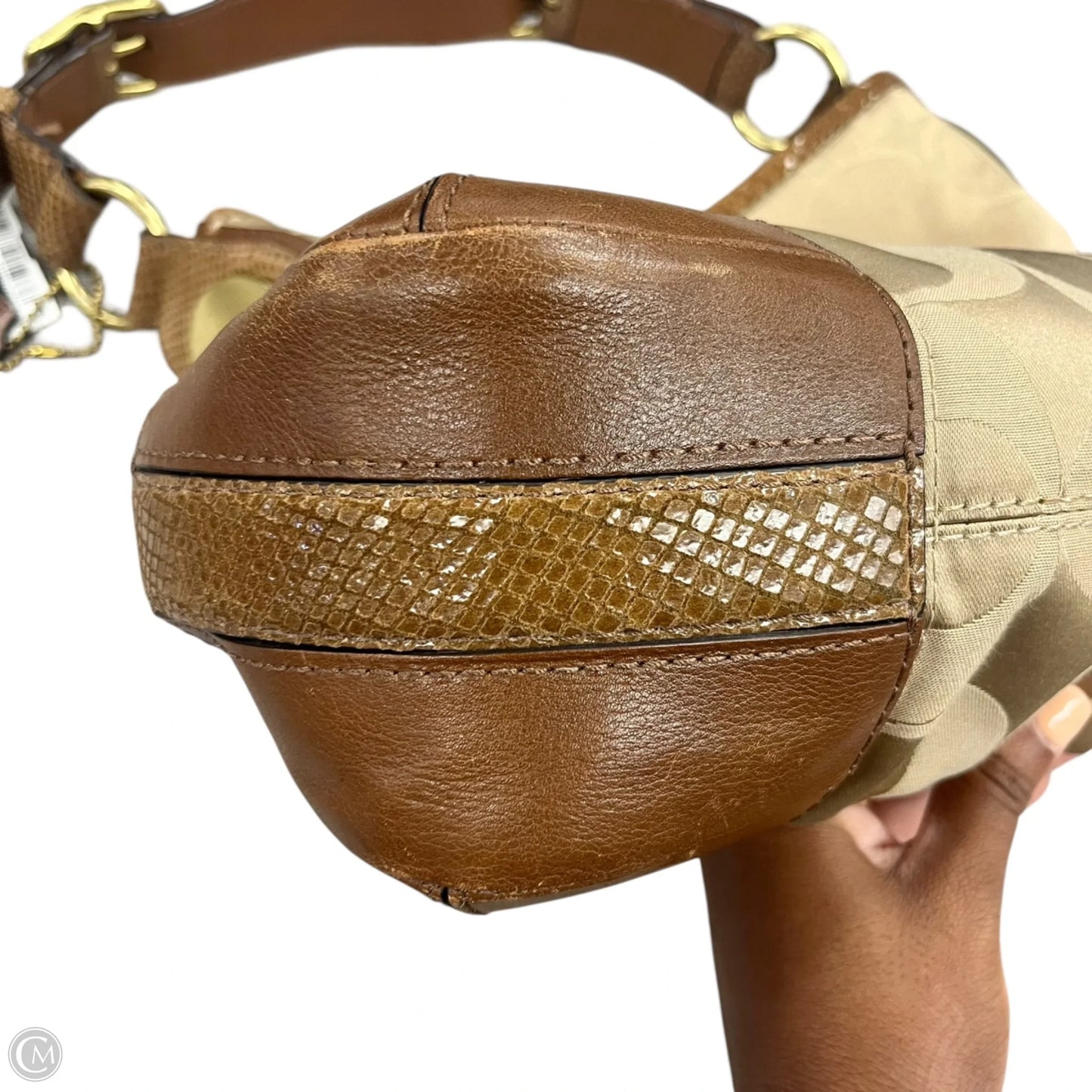 Handbag Designer By Coach, Size: Medium