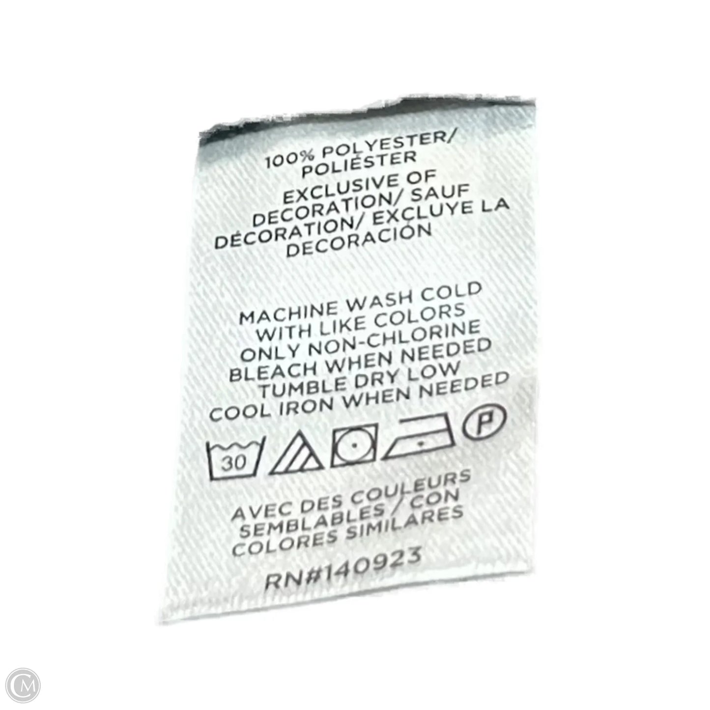 Top Sleeveless By Loft In Black, Size: S