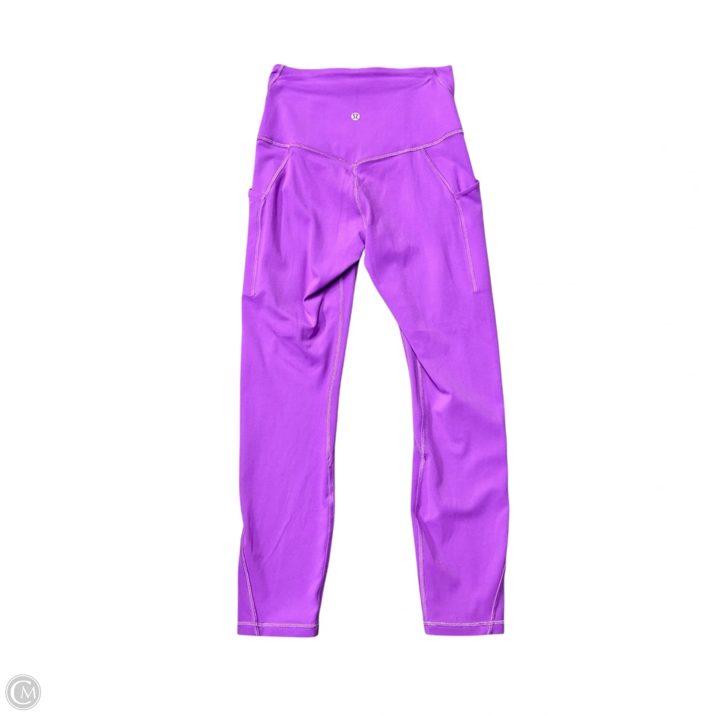 Athletic Leggings By Lululemon In Purple, Size: 4