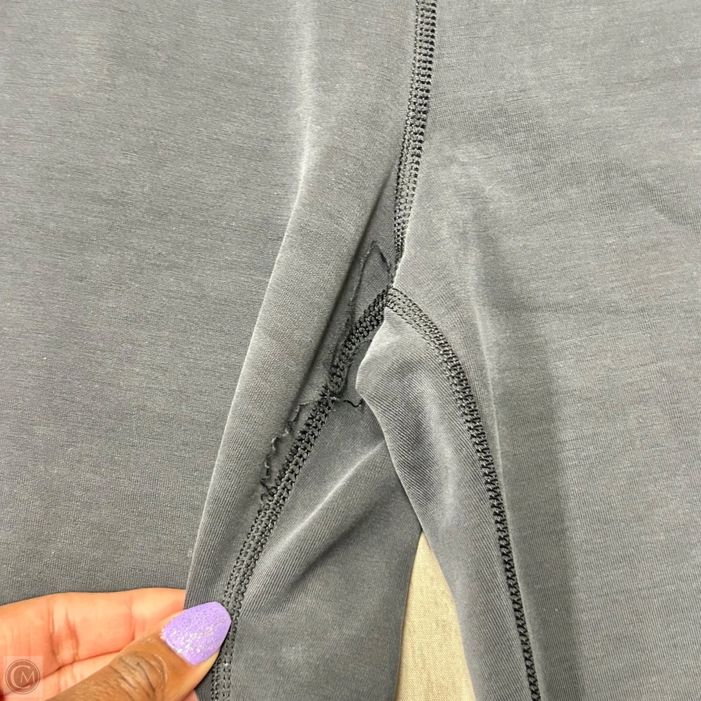 Athletic Pants By Lululemon In Grey, Size: 4