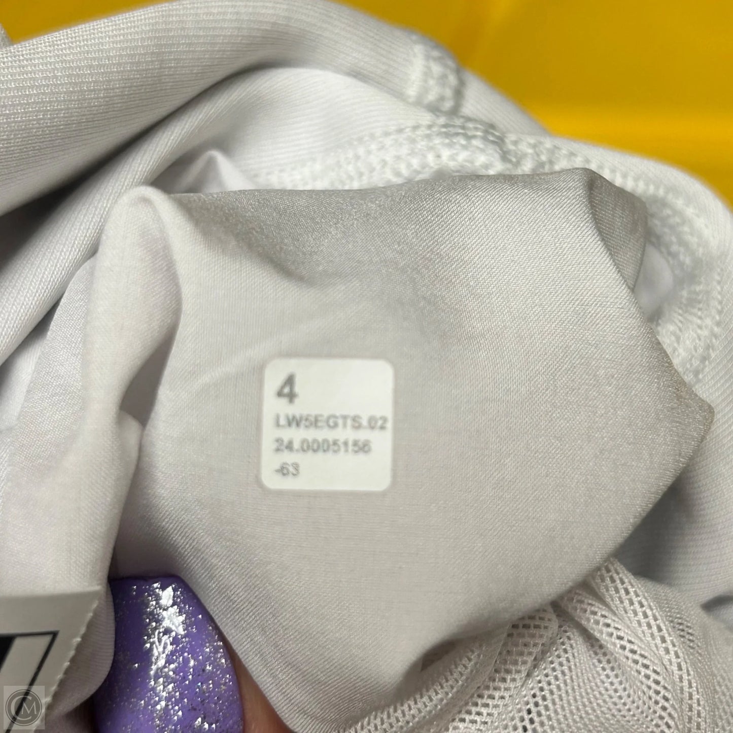 Athletic Pants By Lululemon In White, Size: 4