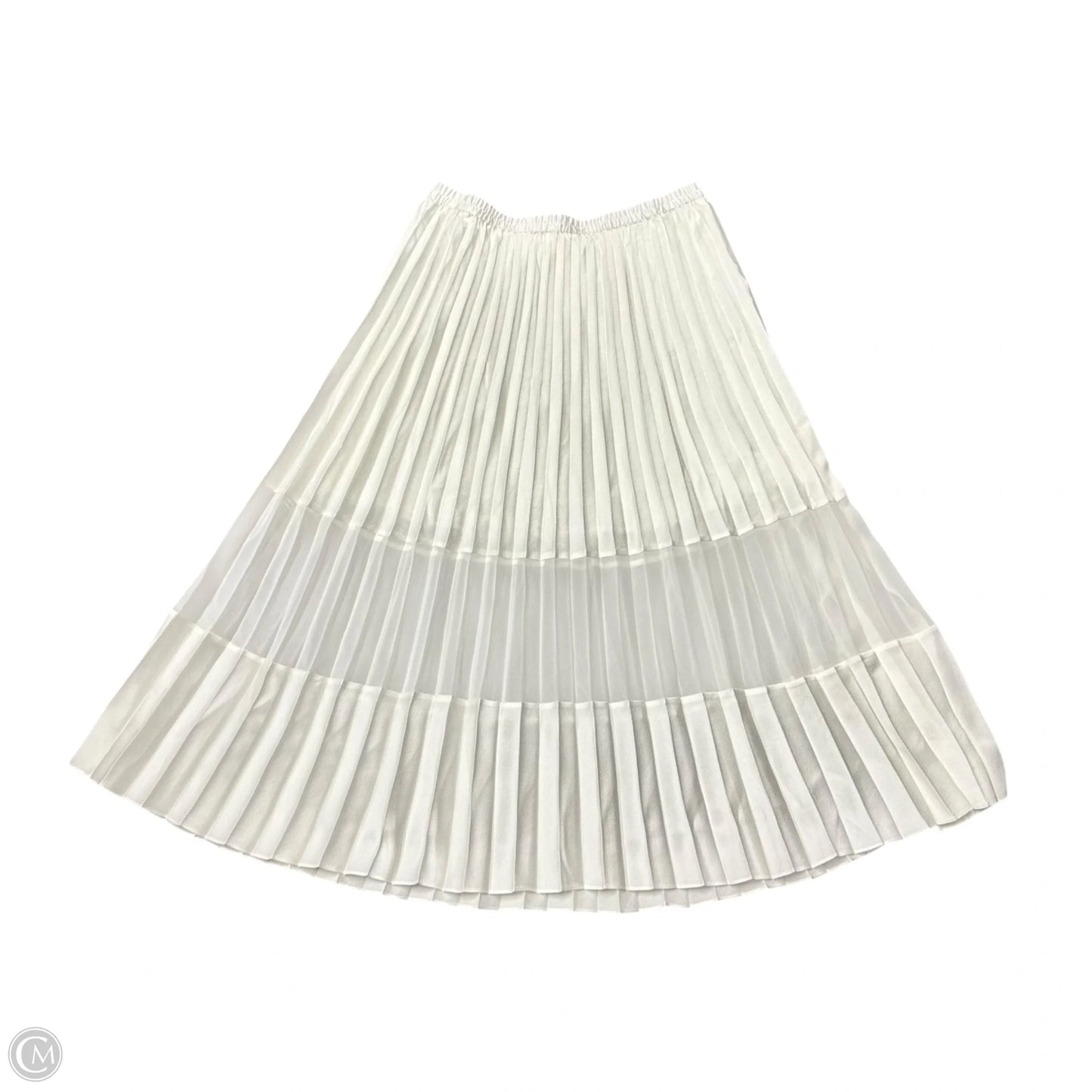 Skirt Maxi By Caballero In Cream, Size: 12