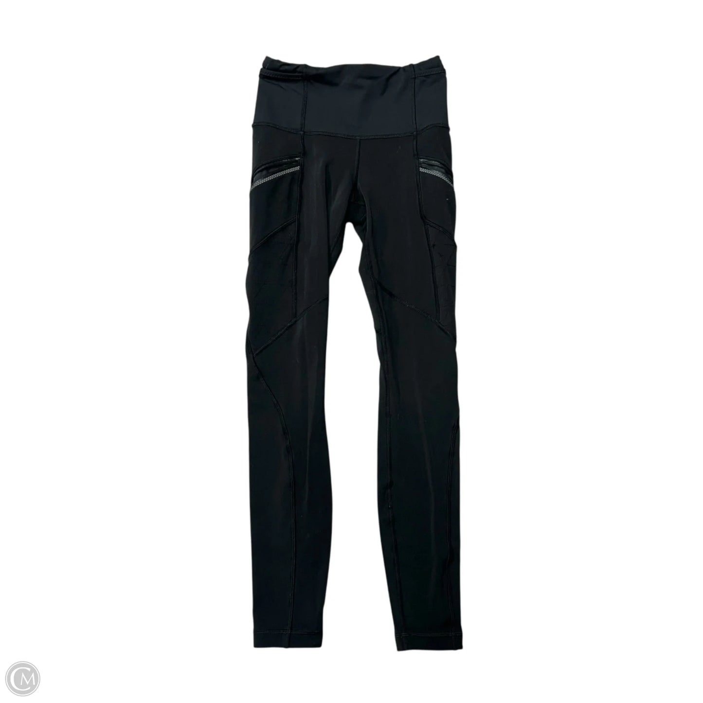 Athletic Leggings By Lululemon In Black, Size: 2