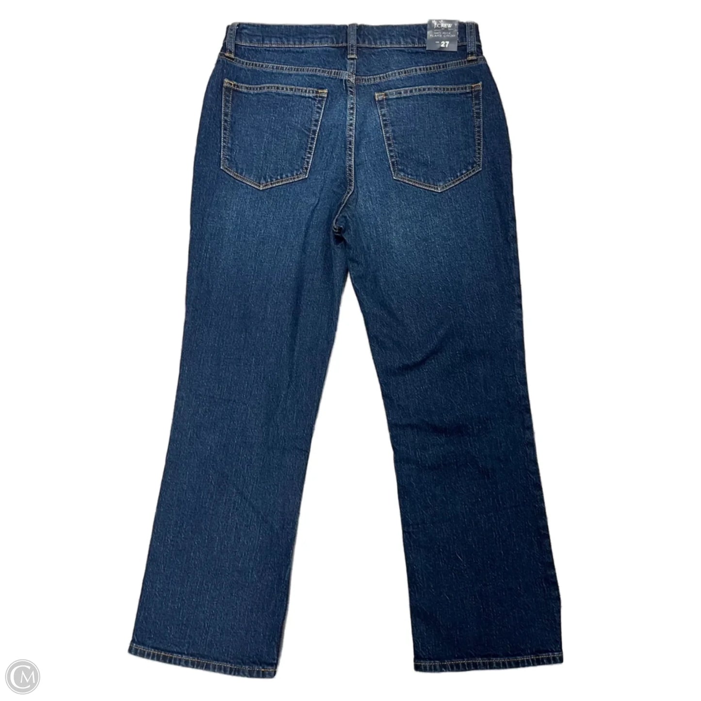 Jeans Flared By J. Crew In Blue Denim, Size: 4
