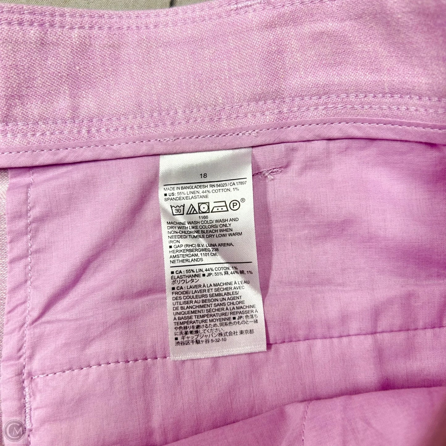 Pants Dress By Banana Republic In Purple, Size: 18