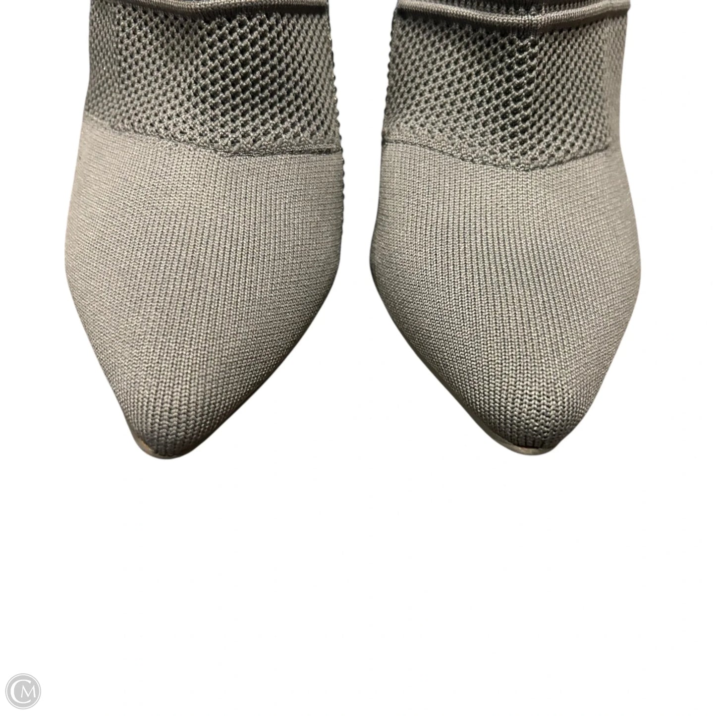 Boots Ankle Heels By Steve Madden In Grey, Size: 10