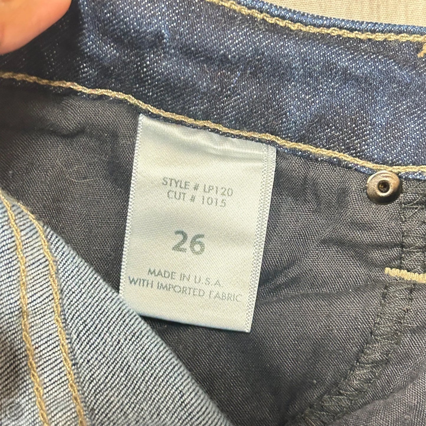 Jeans Wide Leg By LTJ In Blue Denim, Size: 2