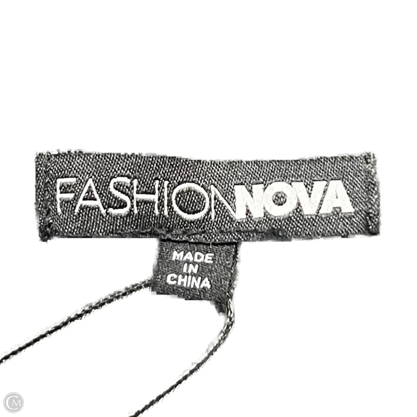 Dress Casual Short By Fashion Nova In Grey & White, Size: 2x