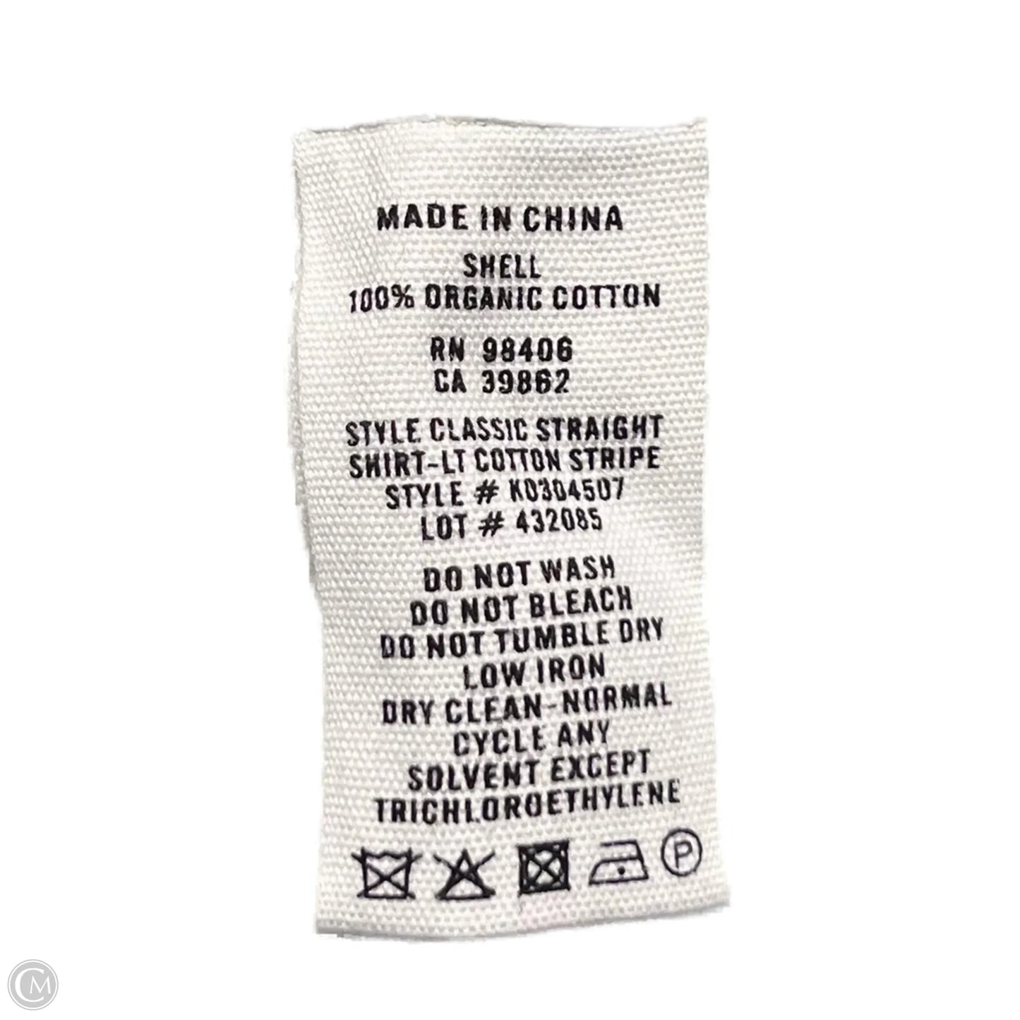 Top Long Sleeve By Theory In Blue & Green, Size: S