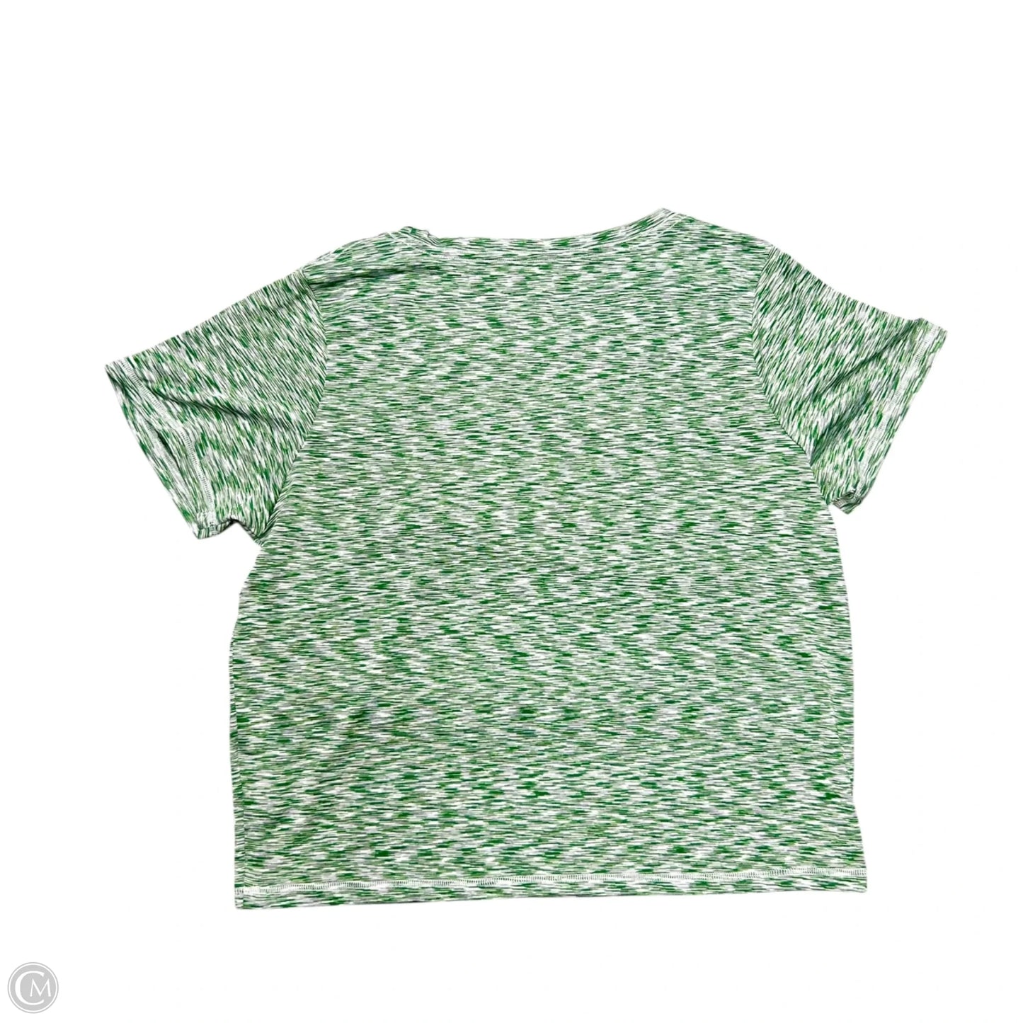 Top Short Sleeve By Nfl In Green, Size: Xxl