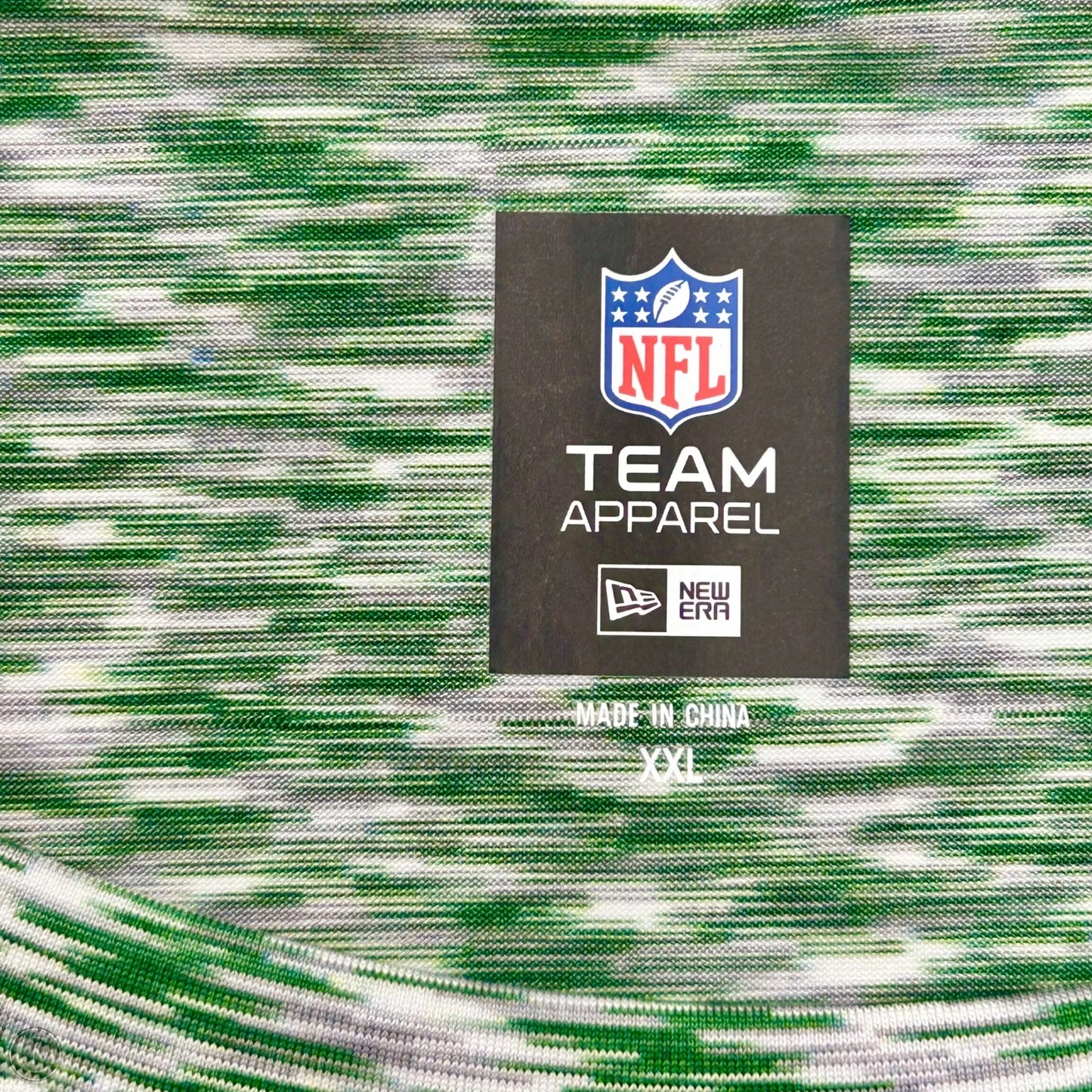 Top Short Sleeve By Nfl In Green, Size: Xxl