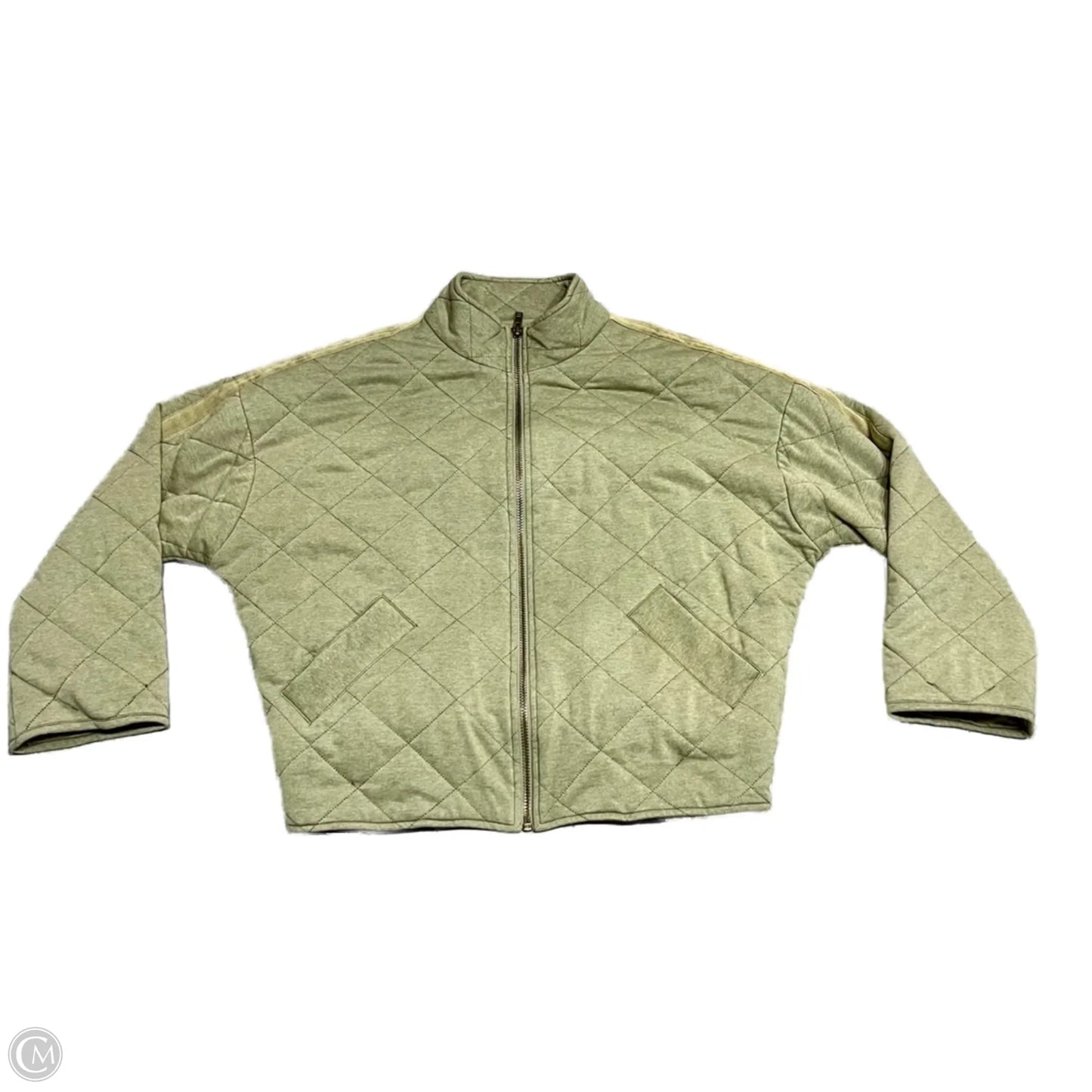 Jacket Puffer & Quilted By Bagatelle In Green, Size: S