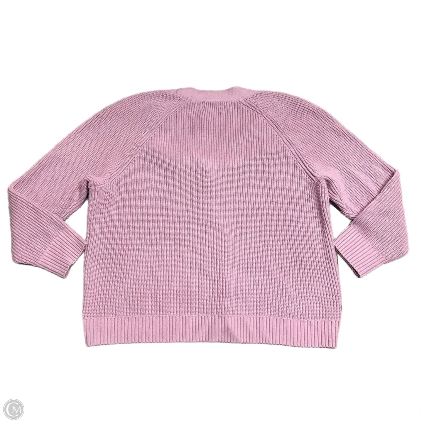 Sweater Cardigan By Old Navy In Purple, Size: 3x