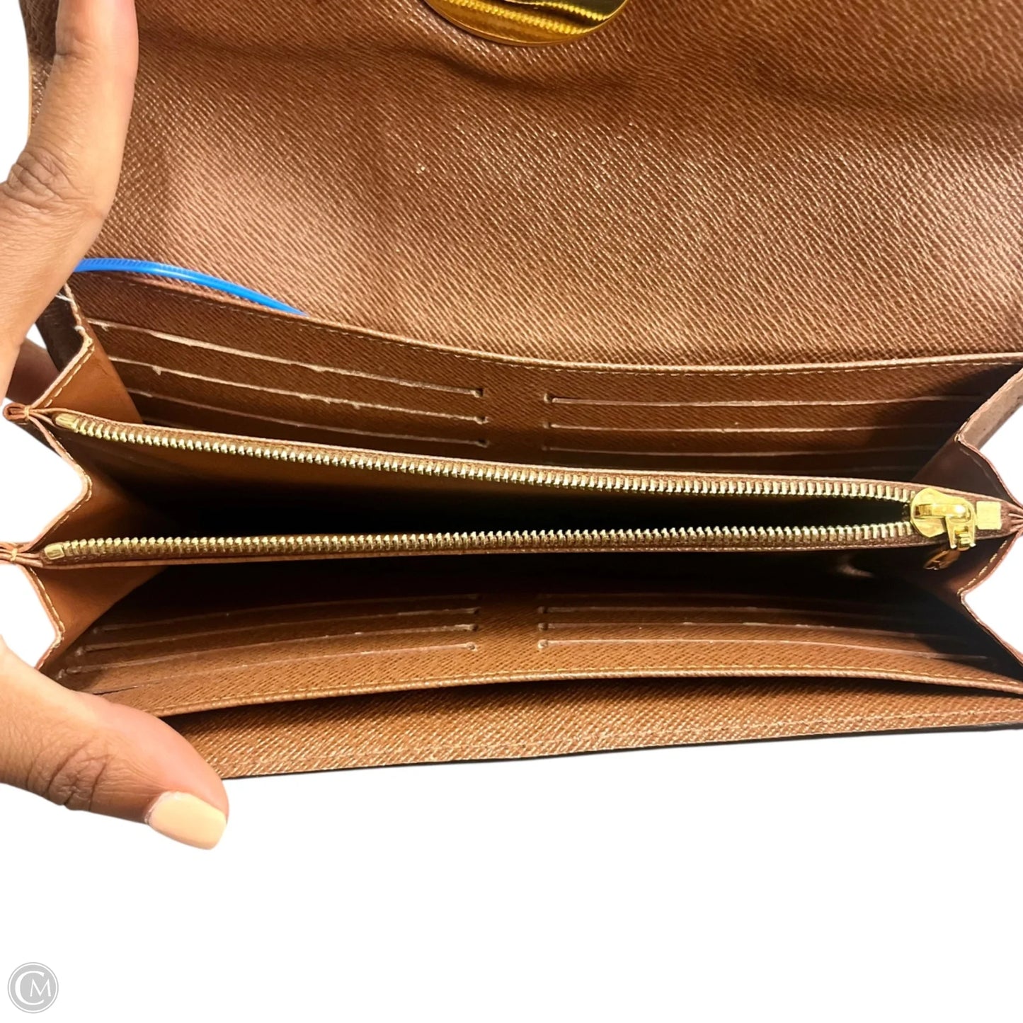 Wallet Luxury Designer By Louis Vuitton, Size: Medium