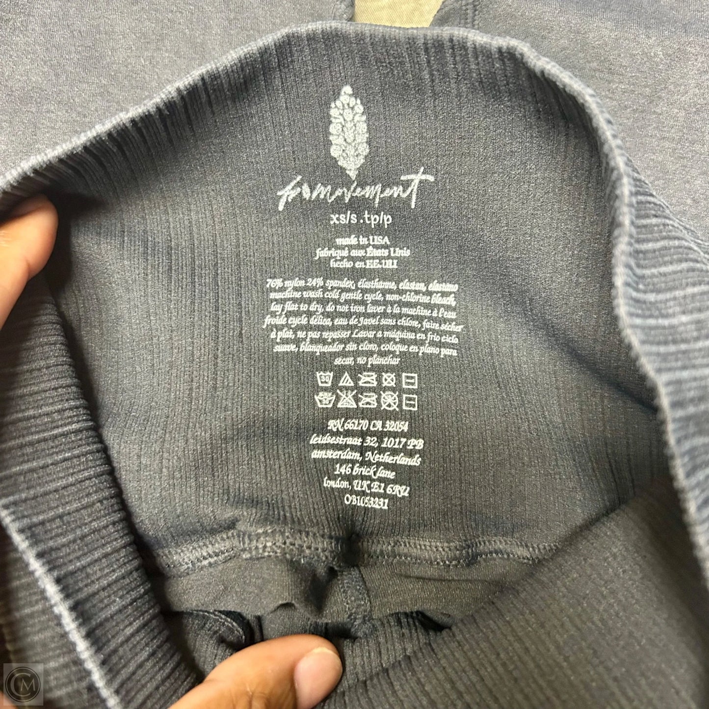 Athletic Leggings By Free People In Grey, Size: 0