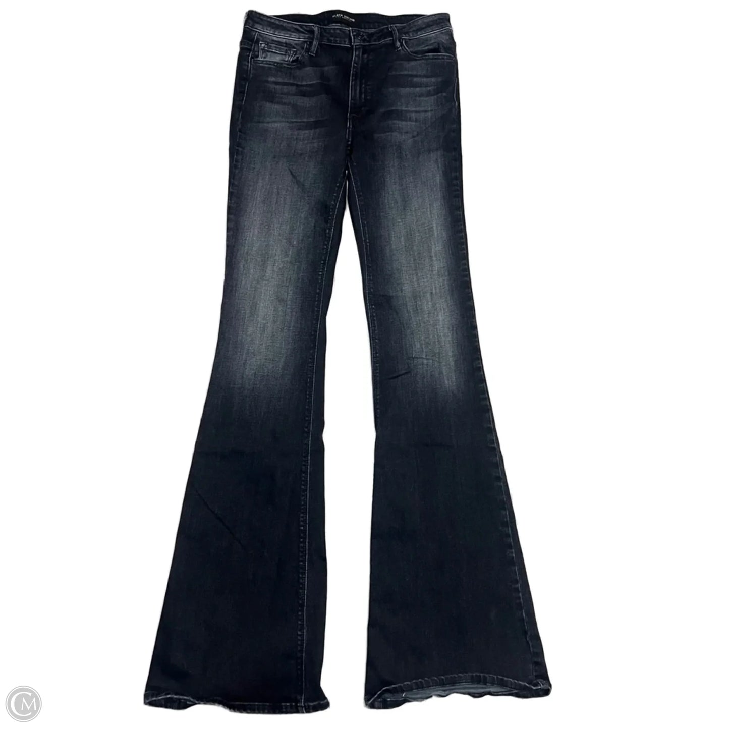 Jeans Flared By Black Orchid In Black Denim, Size: 2