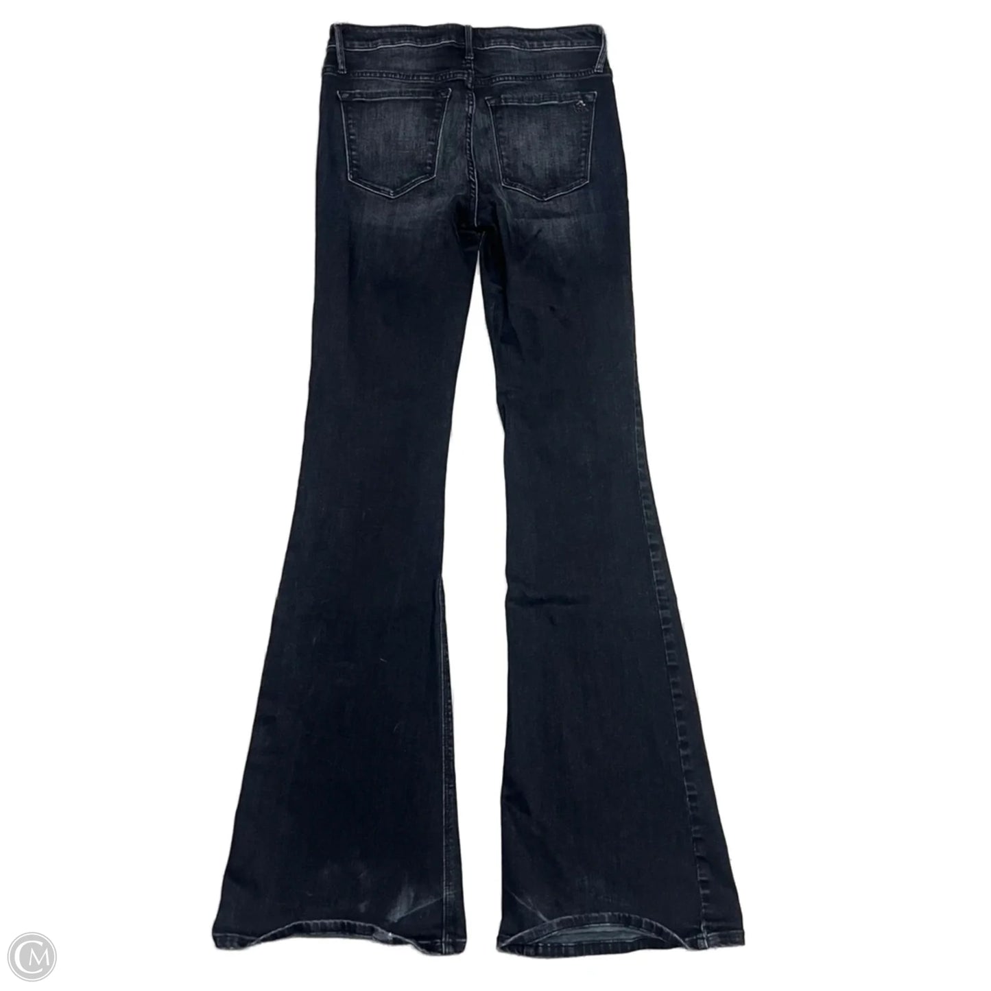 Jeans Flared By Black Orchid In Black Denim, Size: 2
