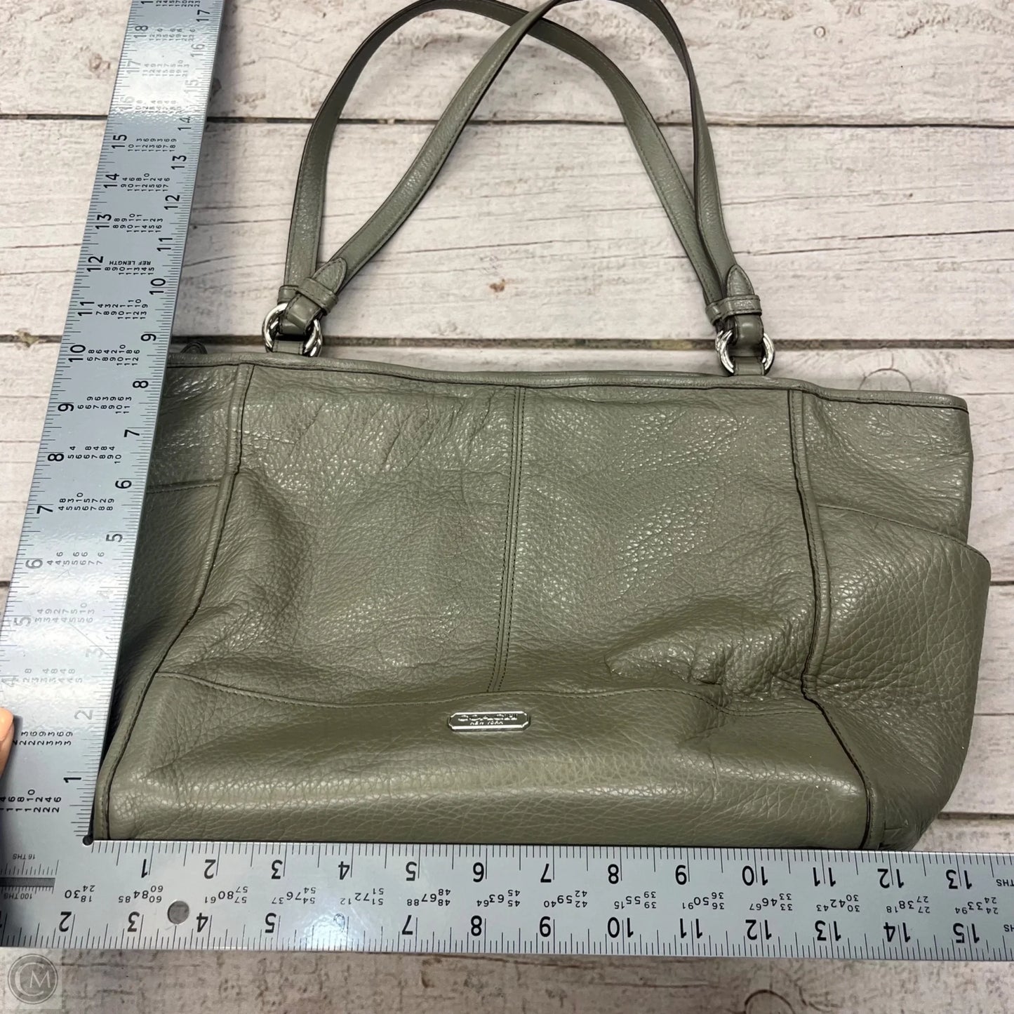 Tote Designer By Coach, Size: Large