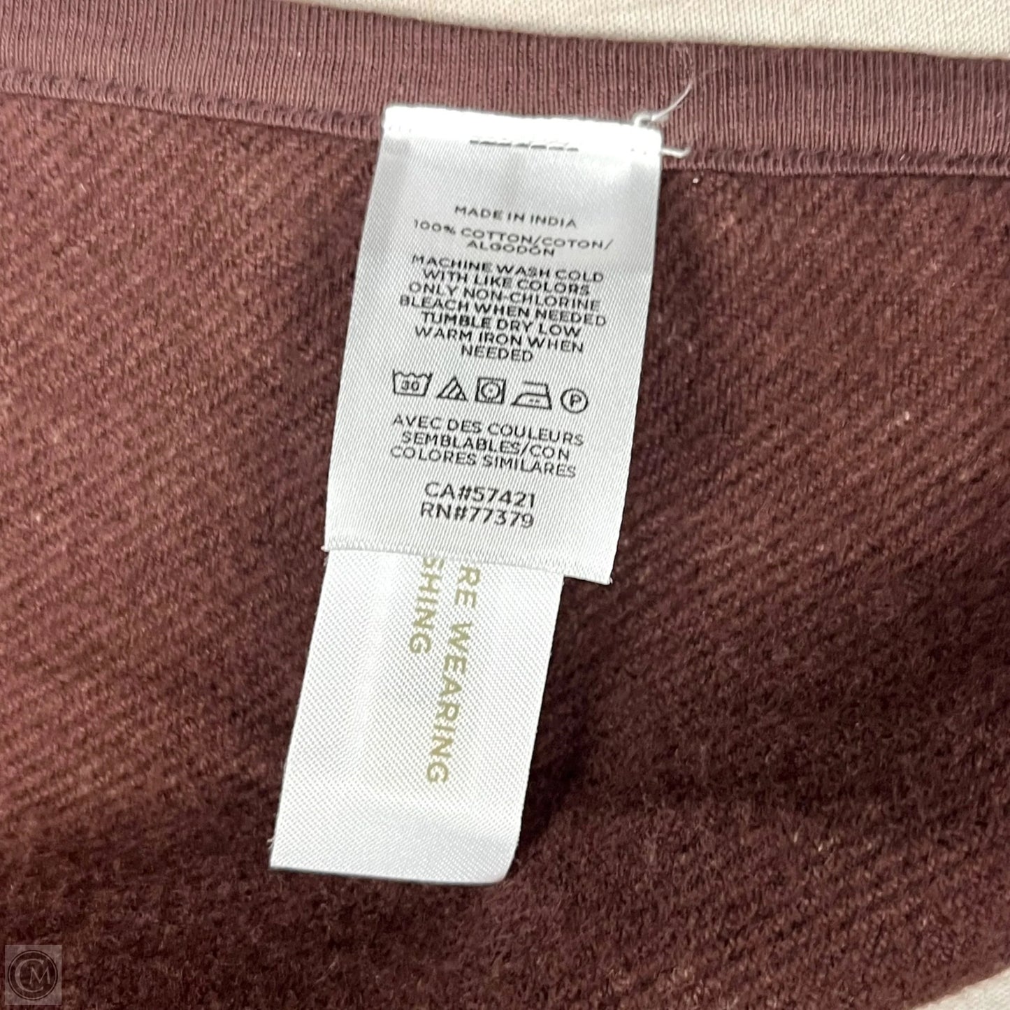 Shawl By Ann Taylor In Brown & Cream, Size: Osfm