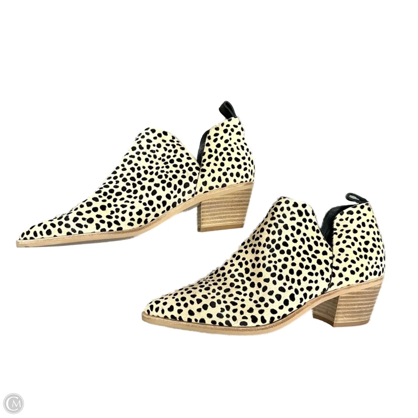 Boots Ankle Heels By Dolce Vita In Leopard Print, Size: 8.5
