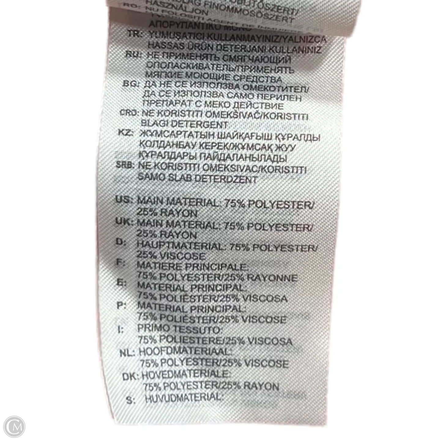 Athletic Sweatshirt Crewneck By Adidas In Peach, Size: L