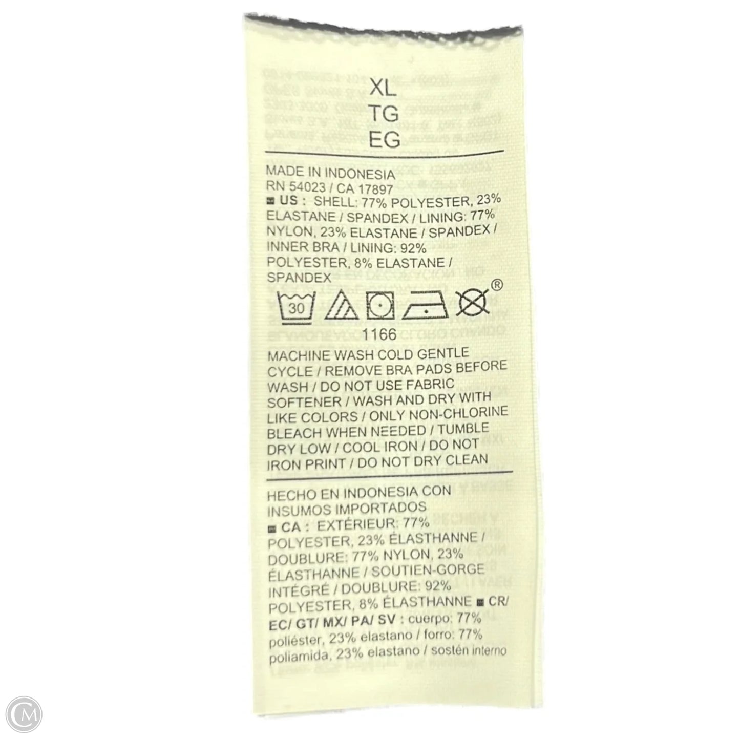 Athletic Top Short Sleeve By Old Navy In Purple, Size: Xl