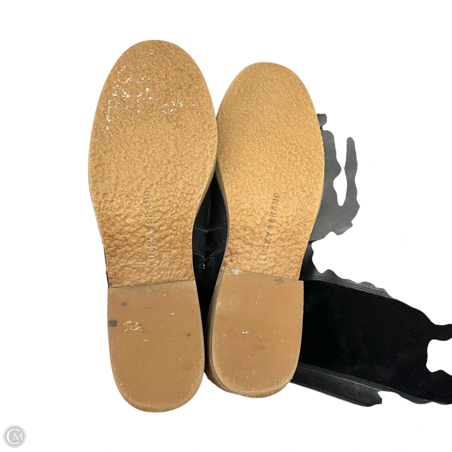 Boots Knee Heels By Lucky Brand In Black, Size: 7