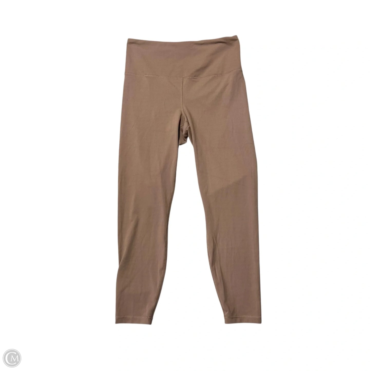 Athletic Leggings By Yogalicious In Brown, Size: 12