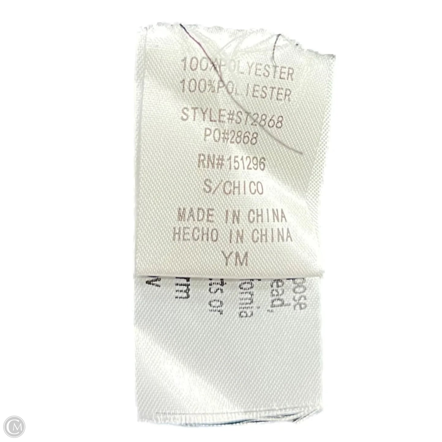 Top Long Sleeve By The Sang In Black, Size: S