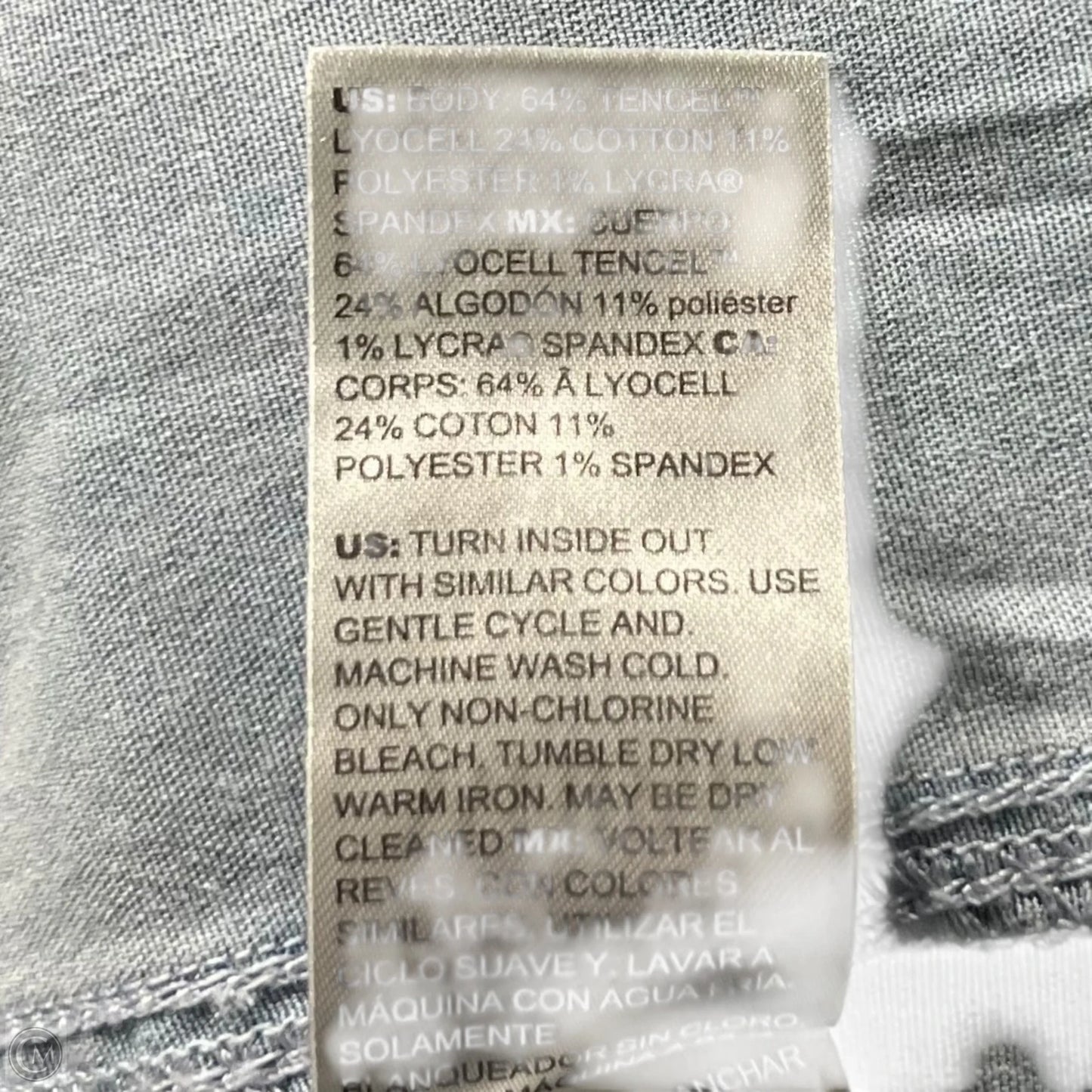 Jeans Straight By White House Black Market In Blue Denim, Size: 14