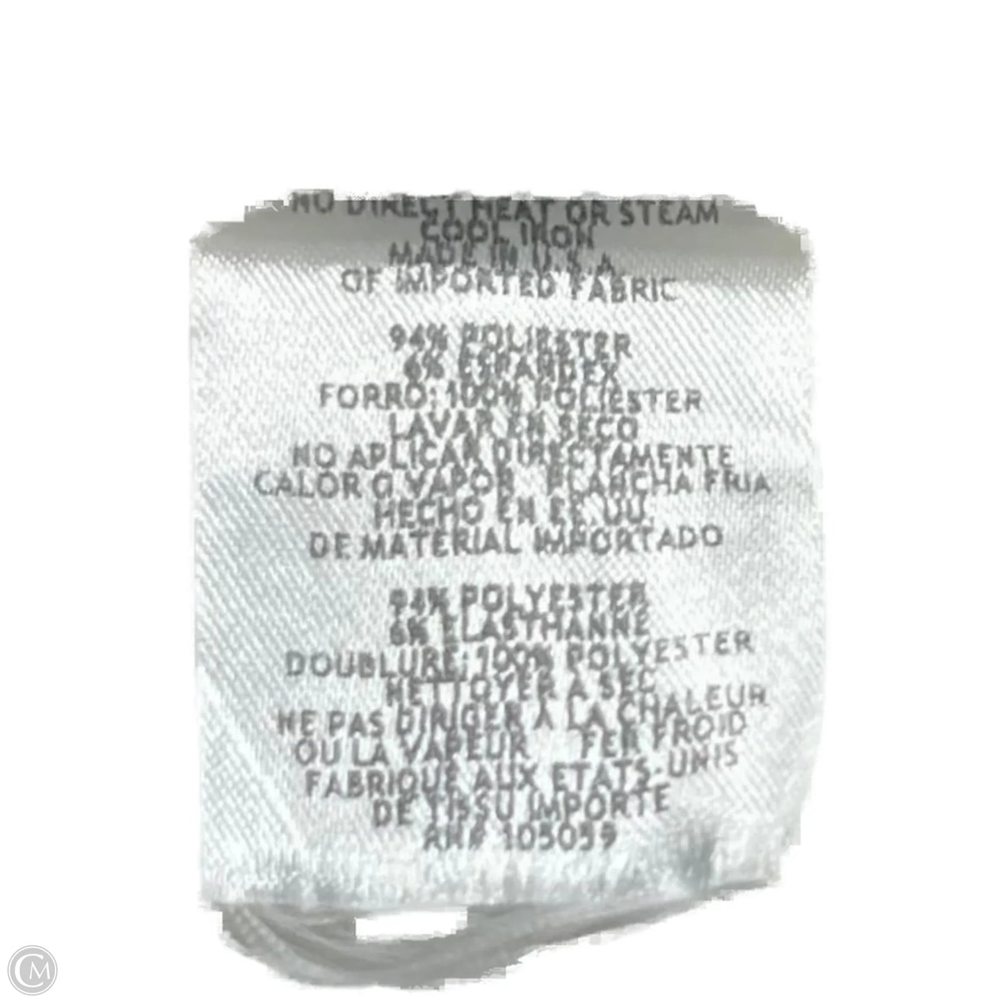 Dress Party Short By Aqua In Cream, Size: S