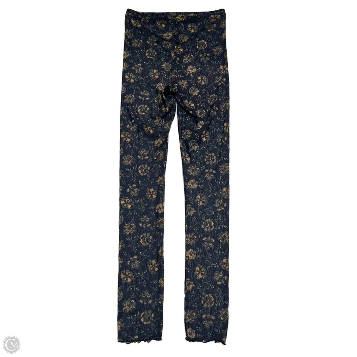 Pants Leggings By Free People In Black & Tan, Size: 12