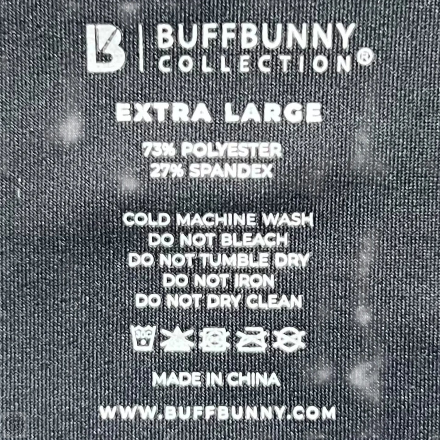 Athletic Leggings By Buffbunny In Black, Size: 16