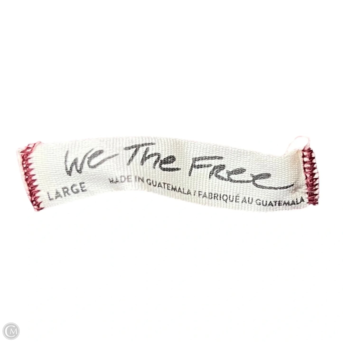Sweatshirt Hoodie By We The Free In Red, Size: L