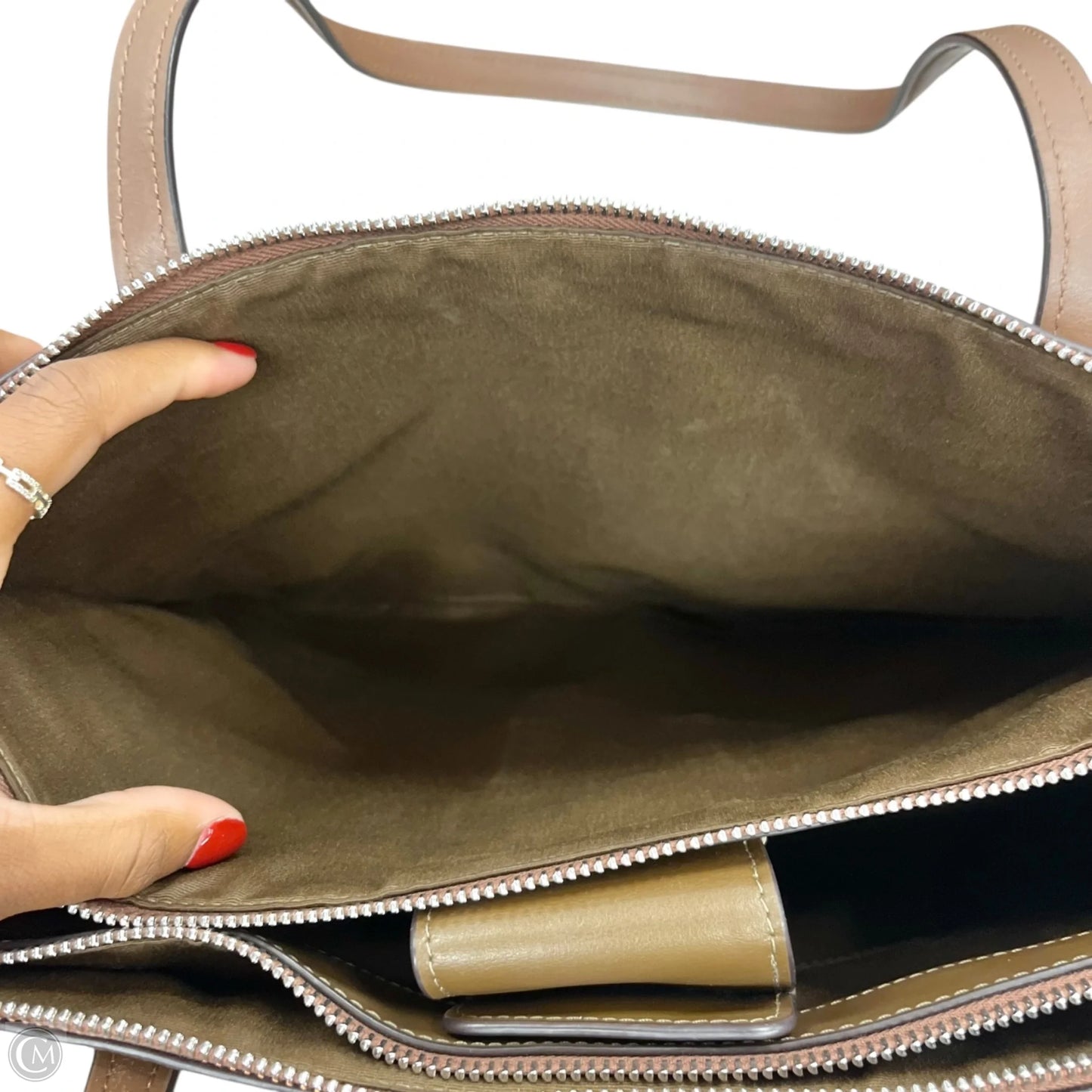 Handbag Designer By Coach, Size: Medium