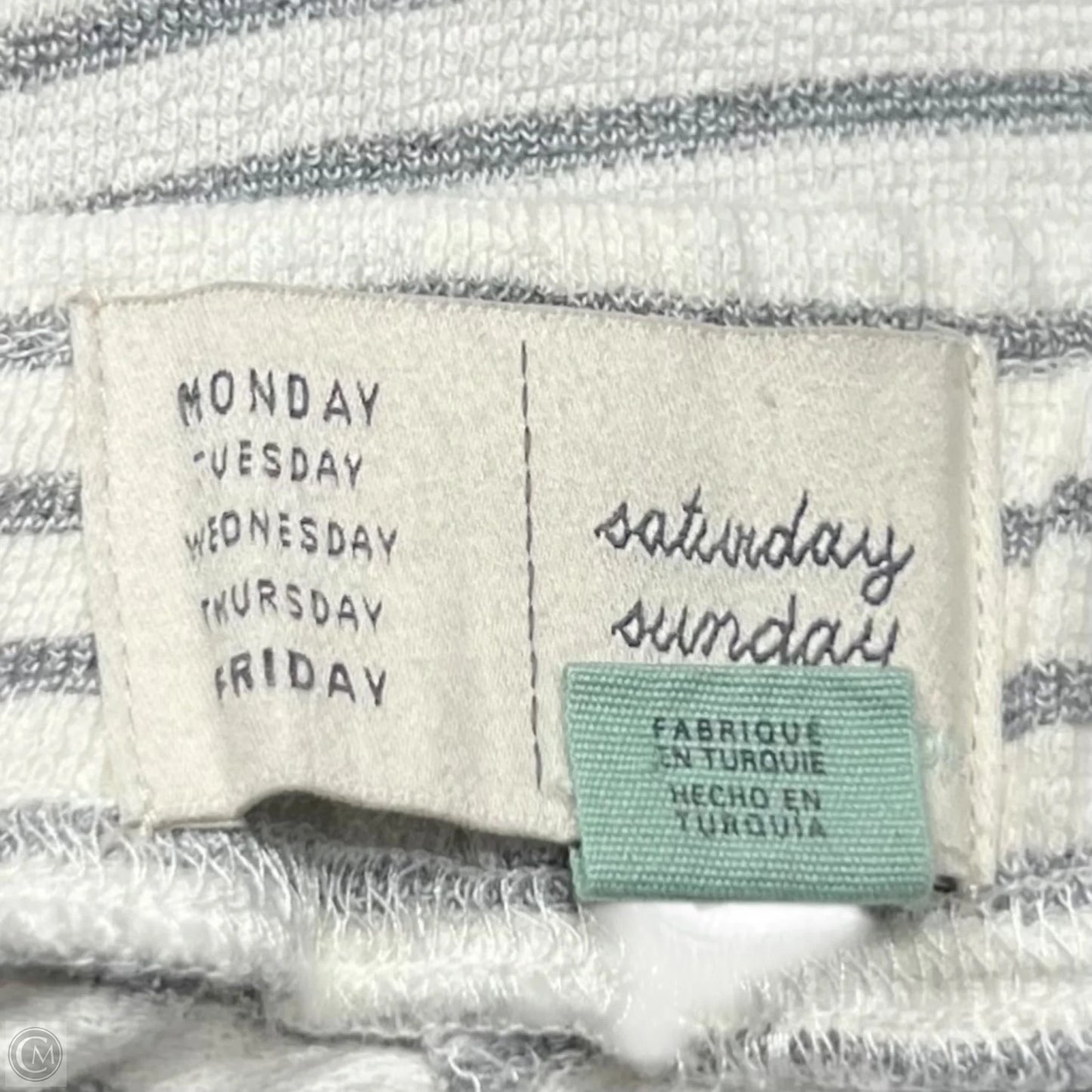 Pants Other By Saturday/sunday In Cream & Grey, Size: Xs