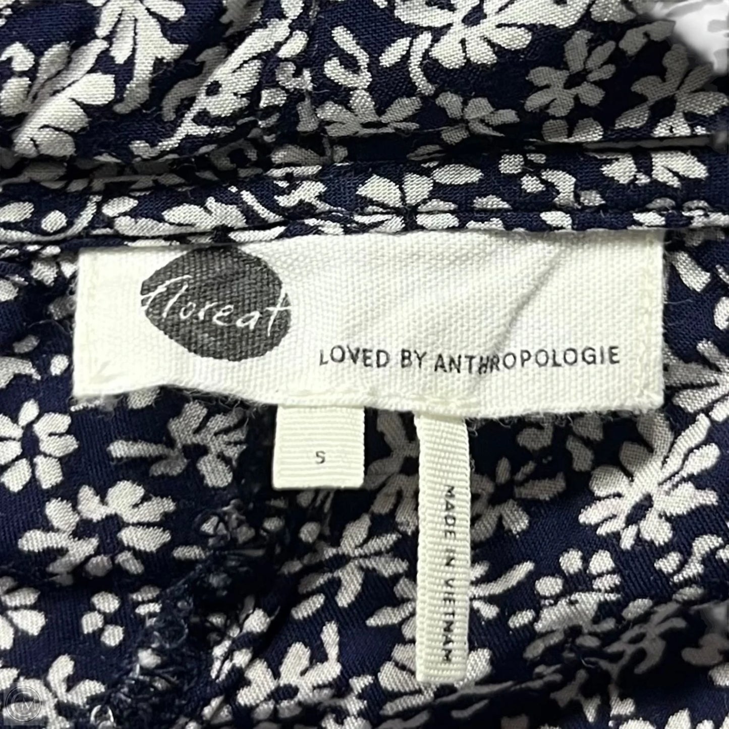 Jumpsuit By Floreat In Blue & White, Size: S