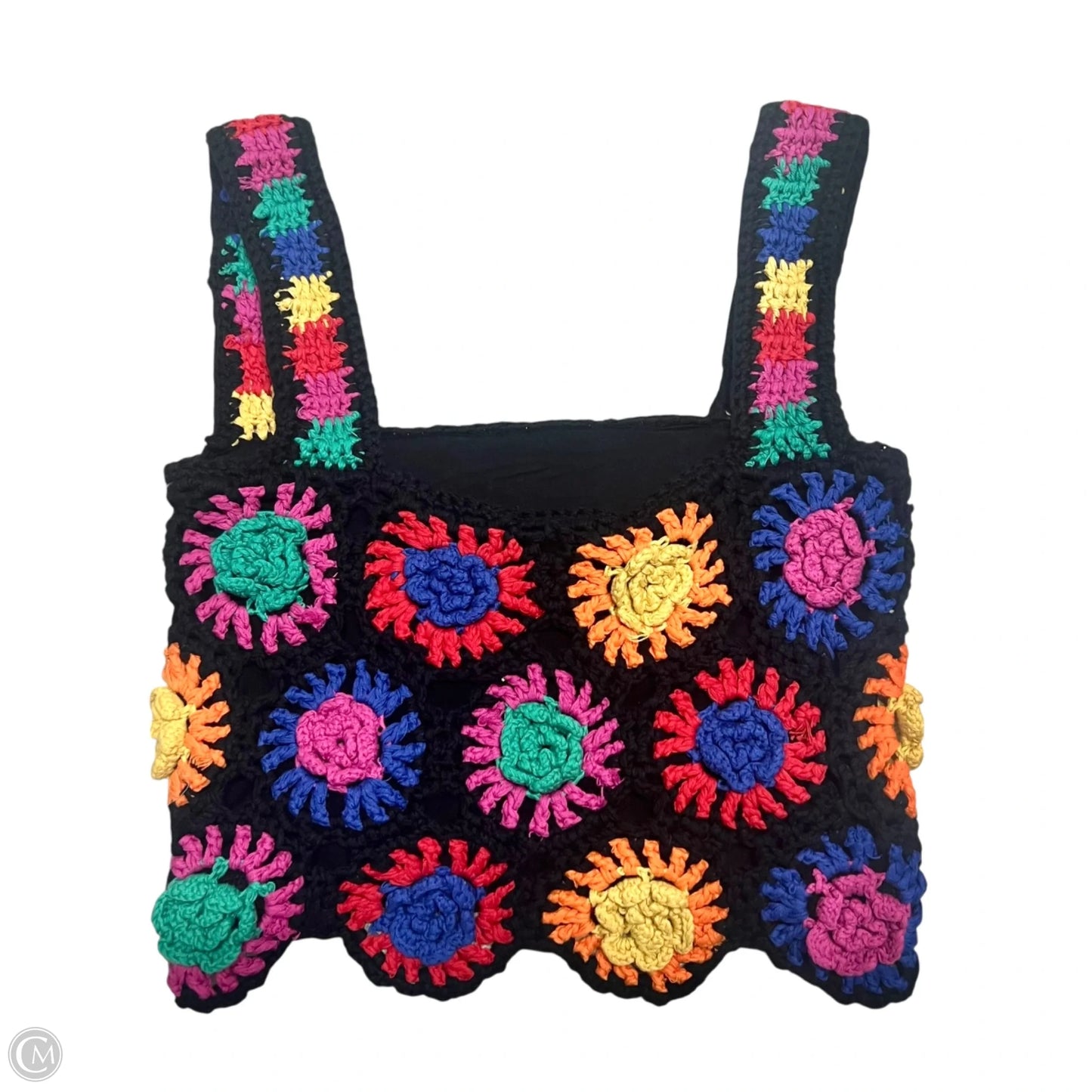 Top Sleeveless By Farm Rio In Multi-colored, Size: M