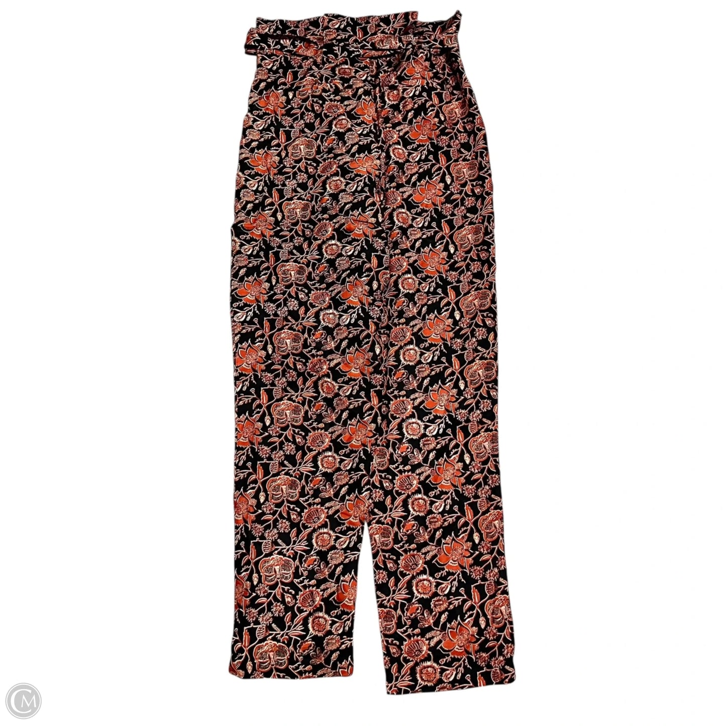 Pants Dress By Scotch & Soda In Black & Orange, Size: 4