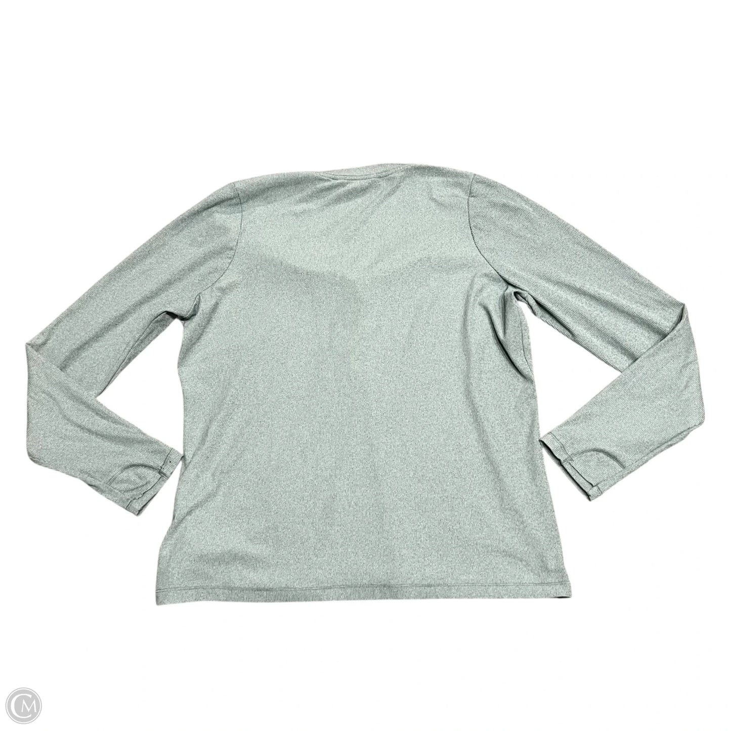 Top Long Sleeve By Athleta In Green, Size: 1x